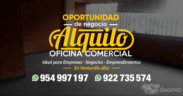 EXCELENTE OPORTUNIDAD ALQUILO LOCAL IDEAL PARA OFICINA