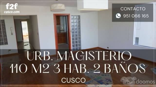 Oportunidad! Departamento en venta en Urbanización Magisterio, muy buen precio.