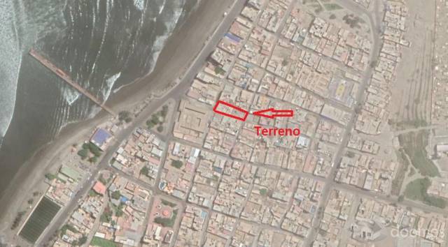 Terreno en Huanchaco a 1 Cuadra del Muelle