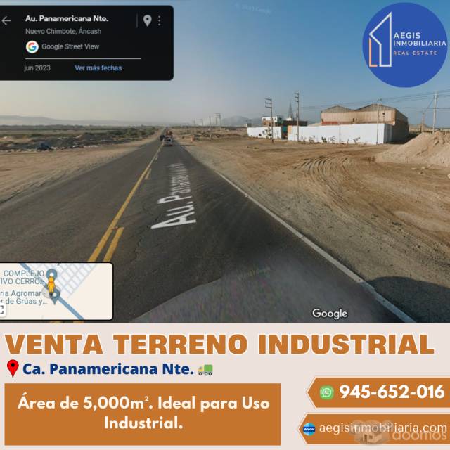 VENDO TERRENO PANAMERICANA NUEVO CHIMBOTE