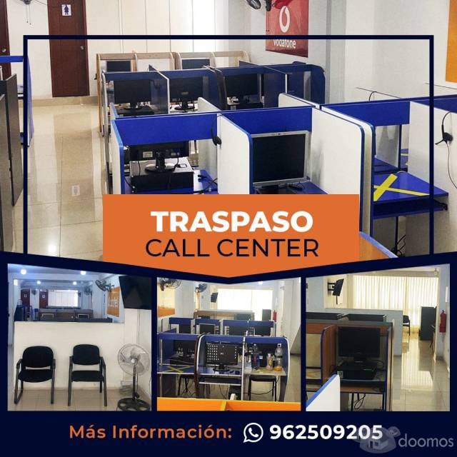 CALL CENTER - TRASPASO