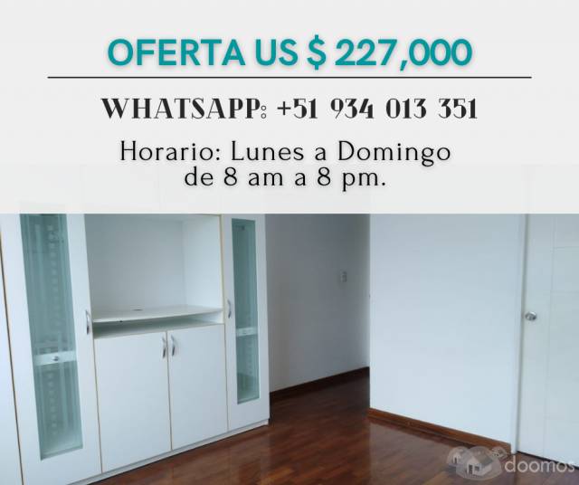 INVIERTE EN UN BELLO DUPLEX EN MIRAFLORES, LA MEJOR ZONA DE LIMA