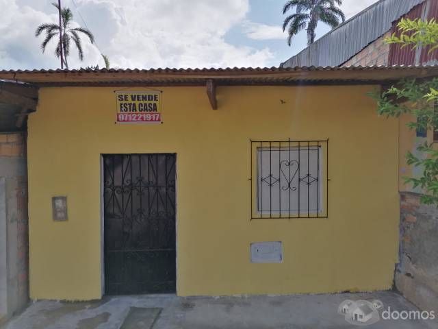 CASA CON TÍTULO DE PROPIEDAD A 5 MIN. DEL AEROPUERTO DE IQUITOS