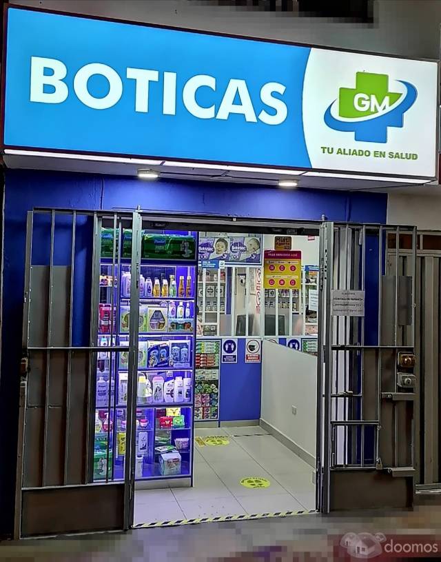 TRASPASO DE BOTICA EN ZONA COMERCIAL