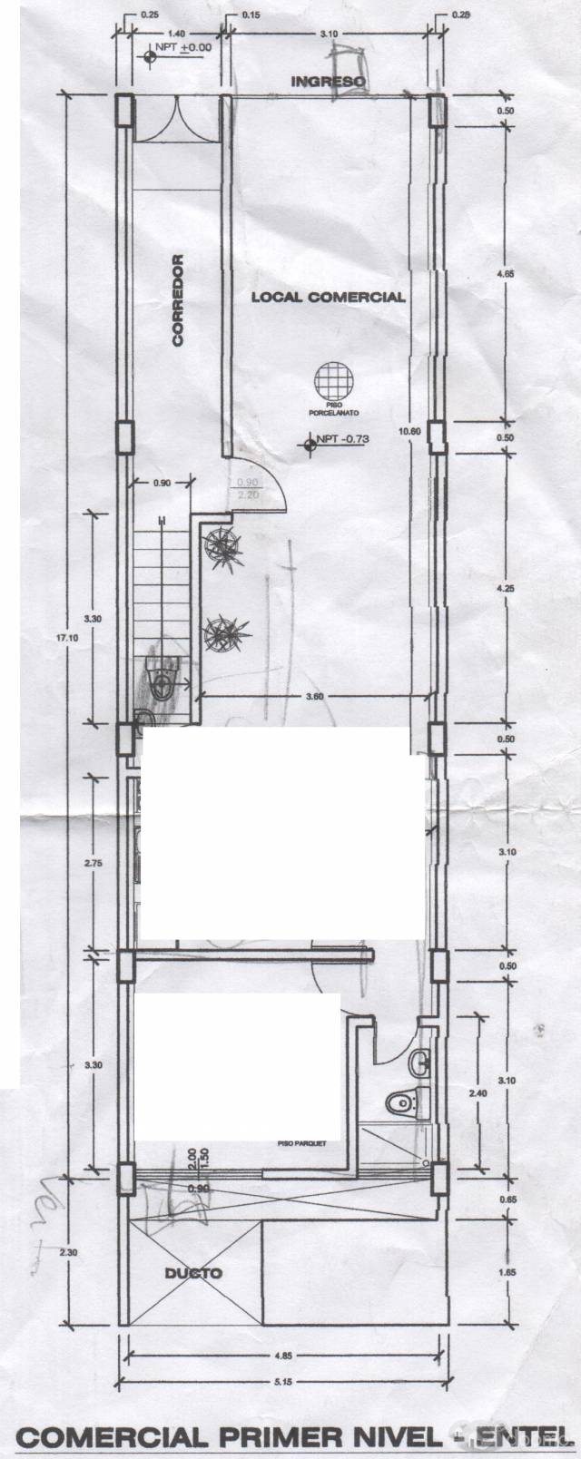 Alquilo inmueble céntrico de 80m con baño independiente servicios independientes a la Calle