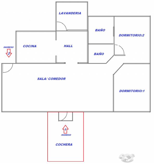 SE VENDE DEPARTAMENTO EN SURCO DE 86 m², CON COCHERA