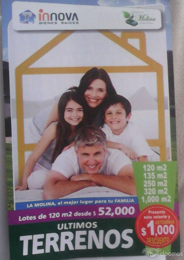 ÚLTIMOS TERRENOS EN VENTA