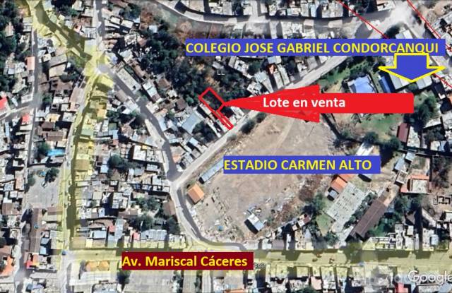 Venta de lote de terreno