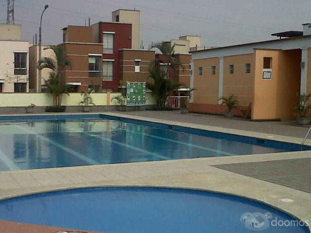 VENTA DE CASA DUPLEX EN CONDOMINIO CON PISCINA