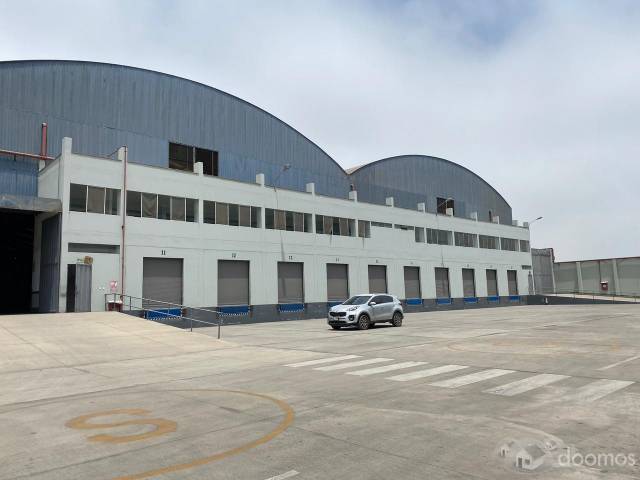 4,000m2-ALQUILER DE BODEGAS INDUSTRIALES EN LURIN-CON 12ML ALT-EN COMPLEJO INDUSTRIAL-TODO LOSA Y CON OFICINAS