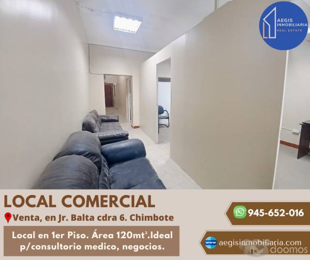 Venta Local Comercial Jr Balta Nuevo Chimbote