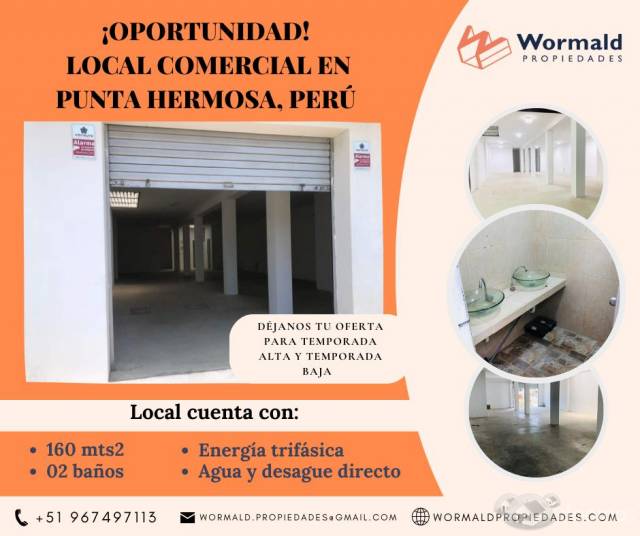 Local Comercial en Punta Hermosa