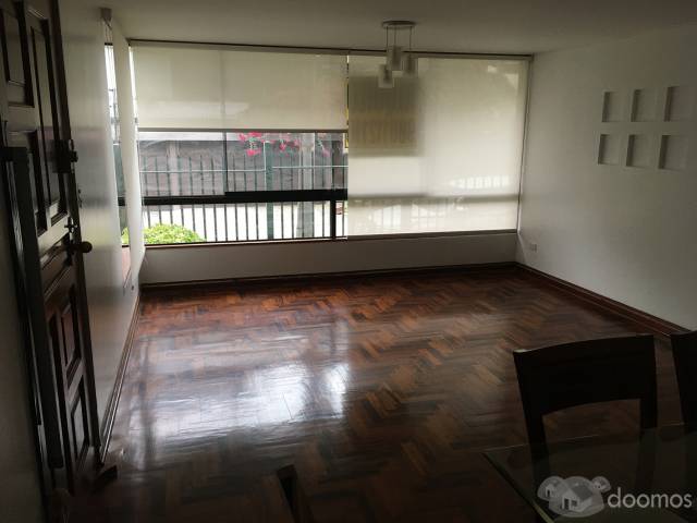 Amplio departamento 120 mt2 en San Borja