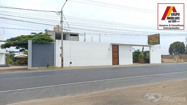 VENTA DE TERRENO URBANO DE 3,758 m² PANAMERICANA SUNAMPE-CHINCHA, SUNAMPE