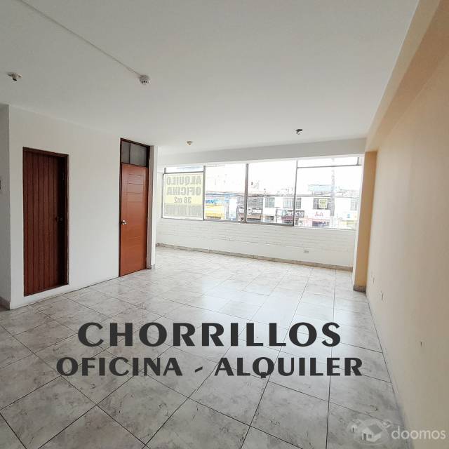 ALQUILER DE OFICINA - CHORRILLOS HUAYLAS