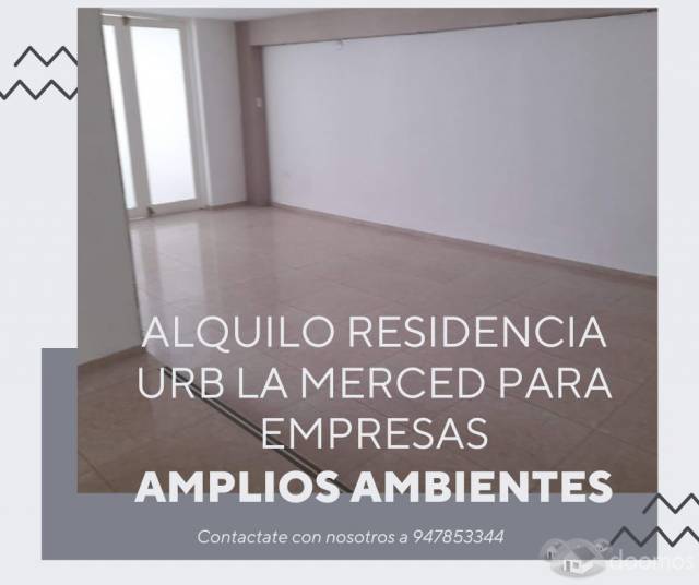 ALQUILO HERMOSA  ¡¡RESIDENCIA ¡¡PARA EMPRESAS