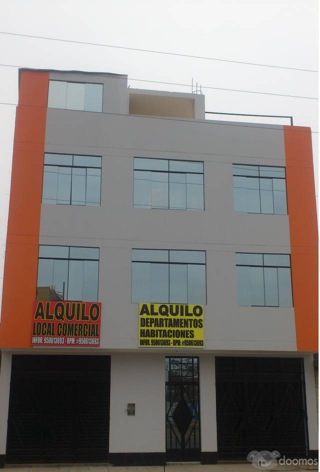 Alquilo Local Comercial y Habitaciones Amobladas