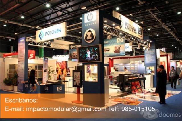 Alquiler y venta de stands para ferias, eventos, congresos en Lima