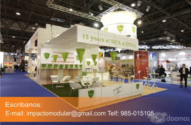 Implementacion y decoracion de stands para ferias en Lima, Chiclayo, Arequipa, Trujillo, Piura, Tacna