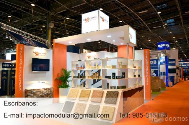 Diseño, decoracion e implementacion de stands para ferias, eventos, congresos