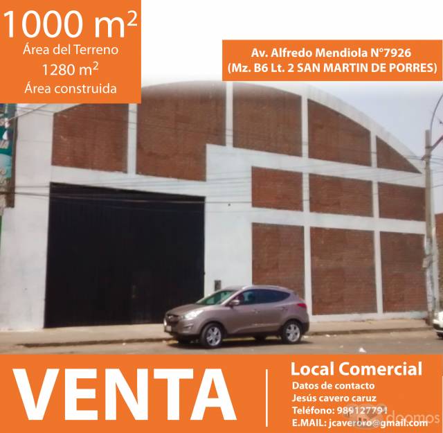 Excelente local Comercial y/o Industrial en VENTA