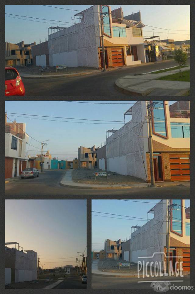 VENDO TERRENO EN ESQUINA CON 3 FACHADAS!!!