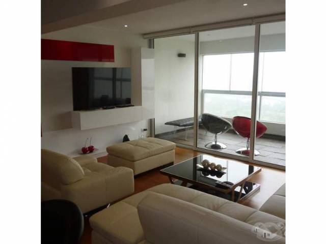 IMPECABLE Y MODERNO DEPARTAMENTO AMOBLADO CON VISTA AL GOLF EN CERROS DE CAMACHO