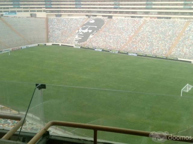 Alquiler de palco en estadio monumental zona occidente con estacionamiento