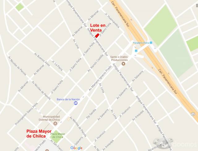 Venta de Terreno Urbano Chilca - Cañete