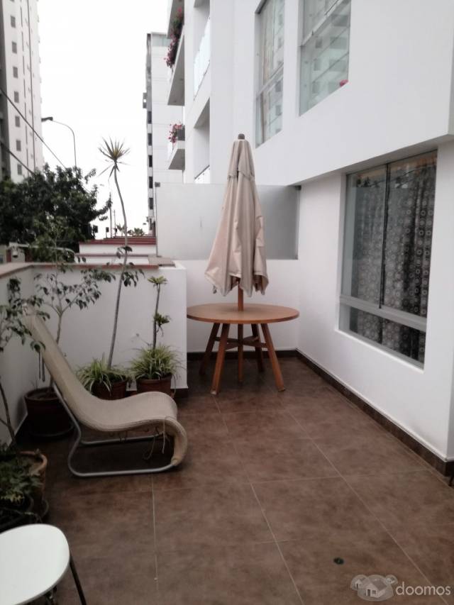 Alquiler de Departamento en Miraflores/ Calle Joaquin Capelo/ 2 Dorm 3 Baños 125.00 m2