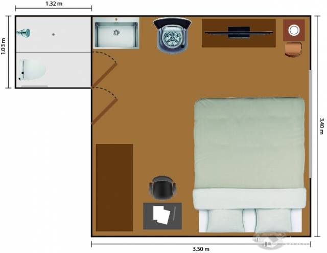 Se alquila Habitaciones con baño en Lince para médicos o profesionales universitarios o personas que trabajen cerca...