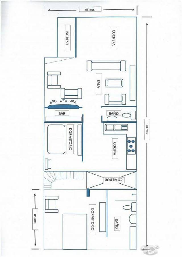 vendo departamento 96 mts. 2