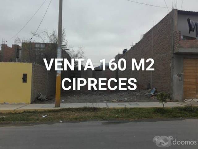 VENTA LOTE 160 M2 HUACHO - CIPRECES