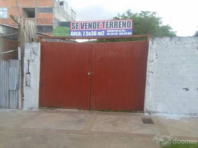 REMATO TERRENO SIN CONTRUIR