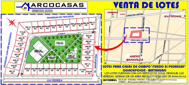 VENTA DE LOTE PARA CASAS DE CAMPO FUNDO EL PEDREGAL