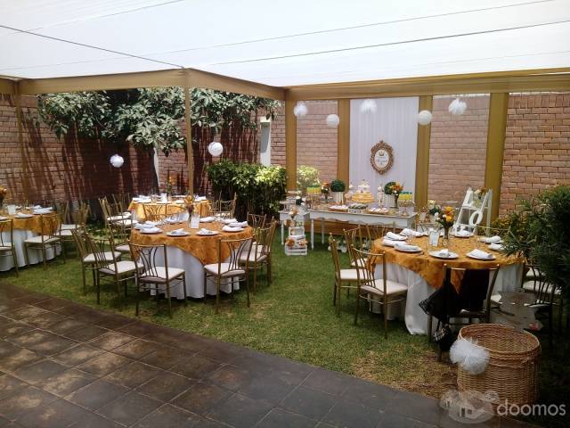 ALQUILO CASAS PARA EVENTOS EN SAN BORJA - CON JARDÍN