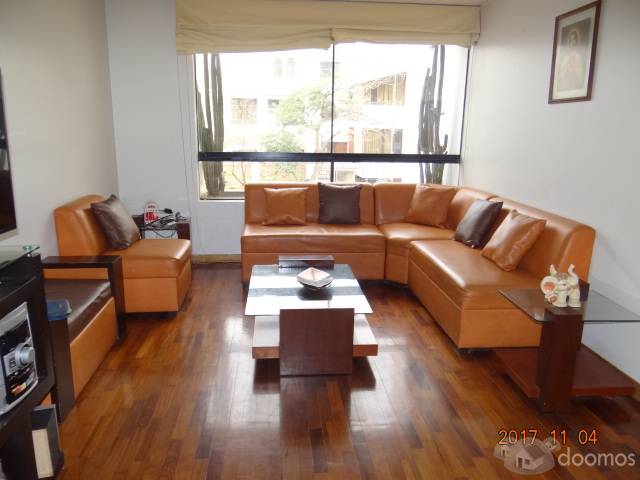 DEPARTAMENTO DE 133m2 EN CONDOMINIO DE SAN BORJA