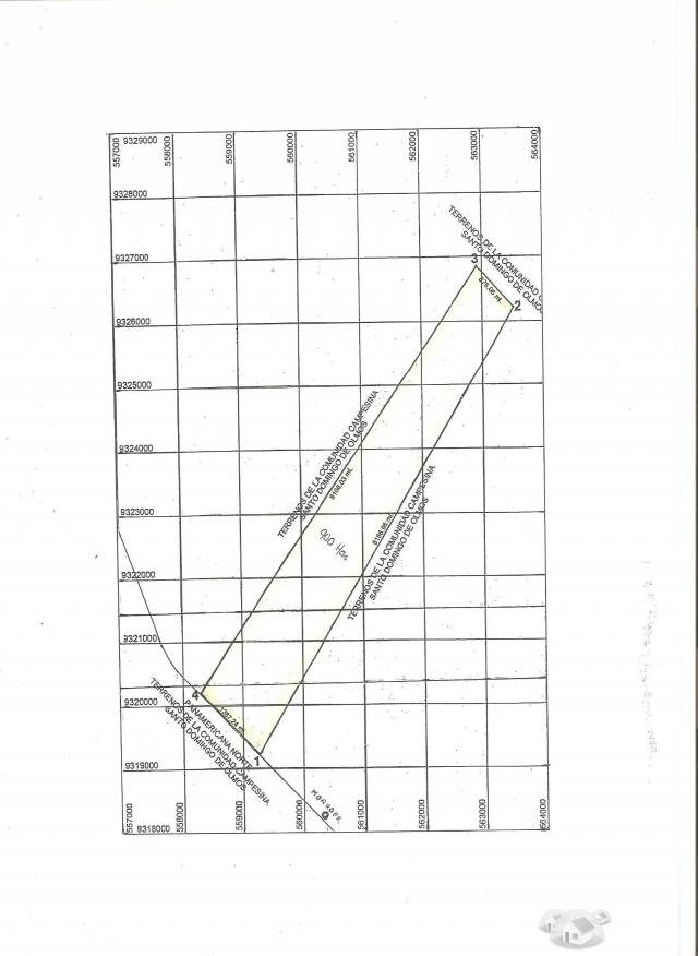 VENDO 2,109.6557HECTAREAS DE TERRENO  PREDIO SAN SEBASTIAN/SECTOR MIRAFLORES/VALLE LA LECHEOLMOS