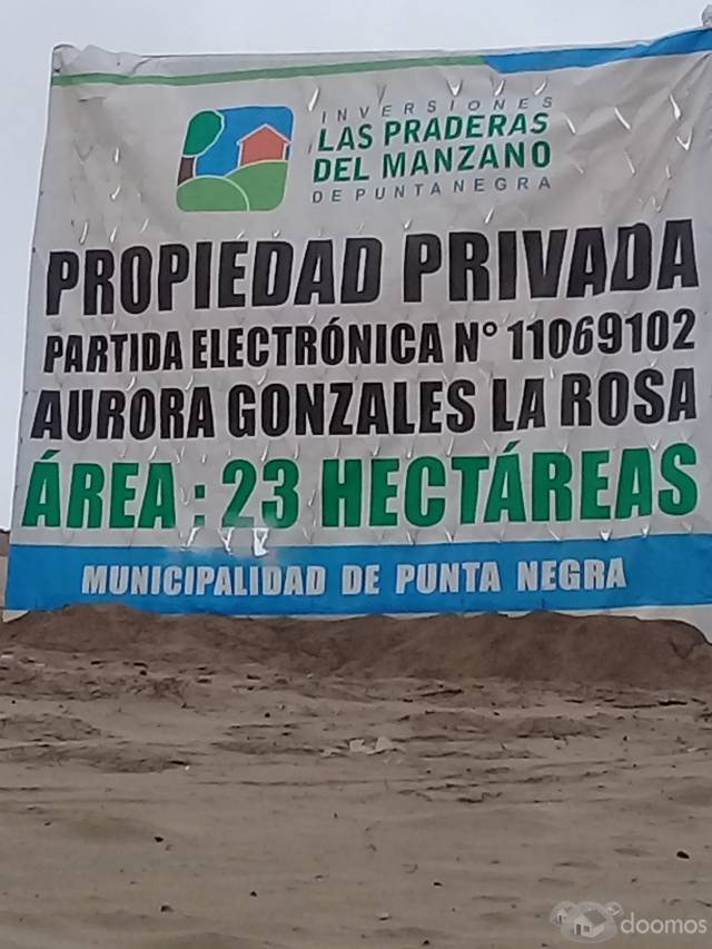 VENTA DE TERRENOS - PUNTA NEGRA