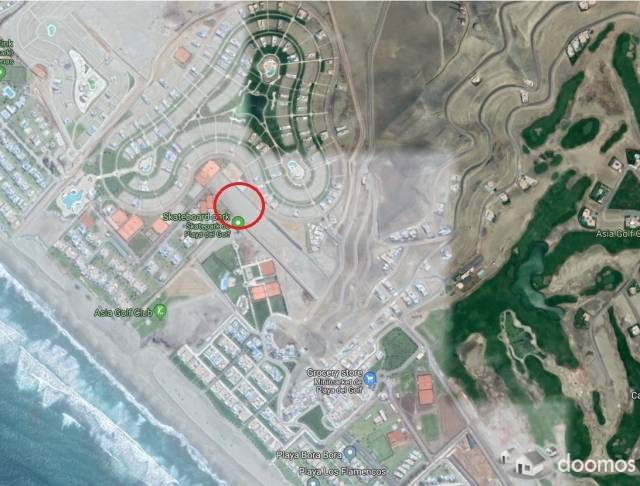 Gran oportunidad para construir casa de playa o condominio. Lote de playa El Coral  3000m2