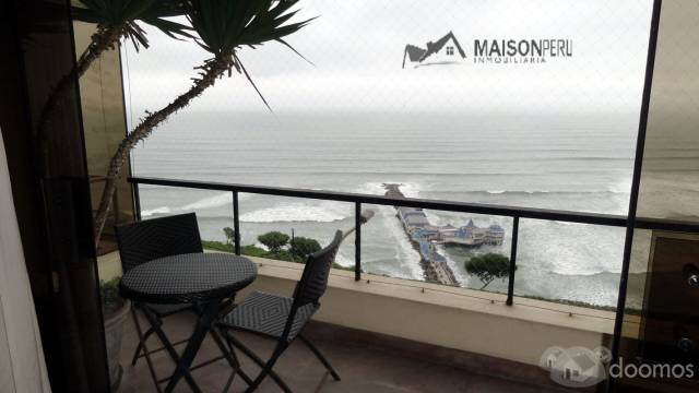 Vendo Departamento 280 m2, 3 Dorm.Malecon de  Miraflores (Ref: 637)