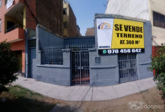 VENDO TERRENO EN OCASIÓN A 2 CUADRAS DE LA AV. BRASIL- JESÚS MARÍA