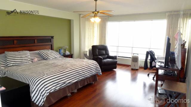 Vendo Departamento 280 m2, 3 Dorm.Malecon de  Miraflores (Ven: 637)