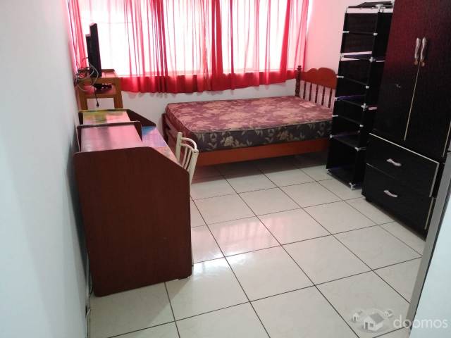 SE ALQUILA BONITA HABITACION IDEAL PARA PAREJAS AMOBLADA INCLUYE SERVICIOS...