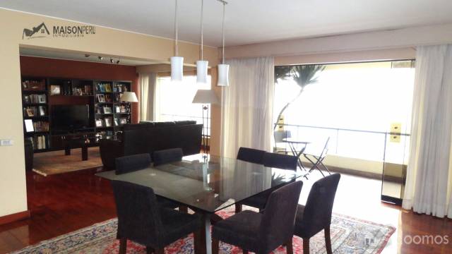 Vendo Departamento 280 m2, 3 Dorm.Malecon de  Miraflores (Ref: 637)