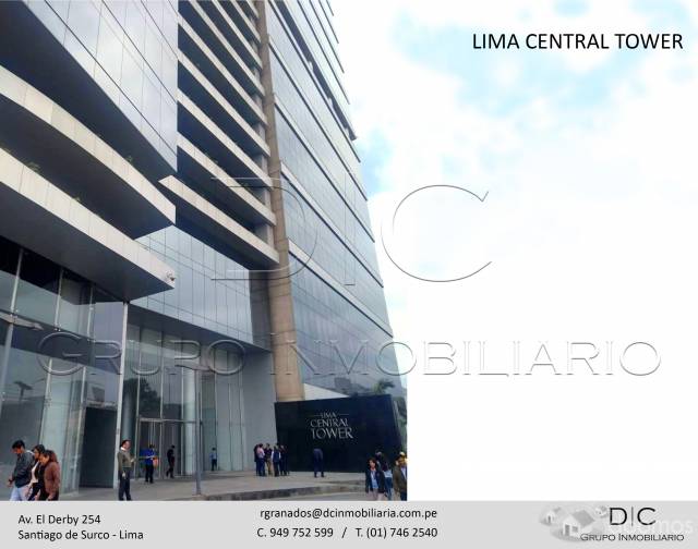 OFICINAS en ALQUILER - Lima Central Tower - EL DERBY - SURCO