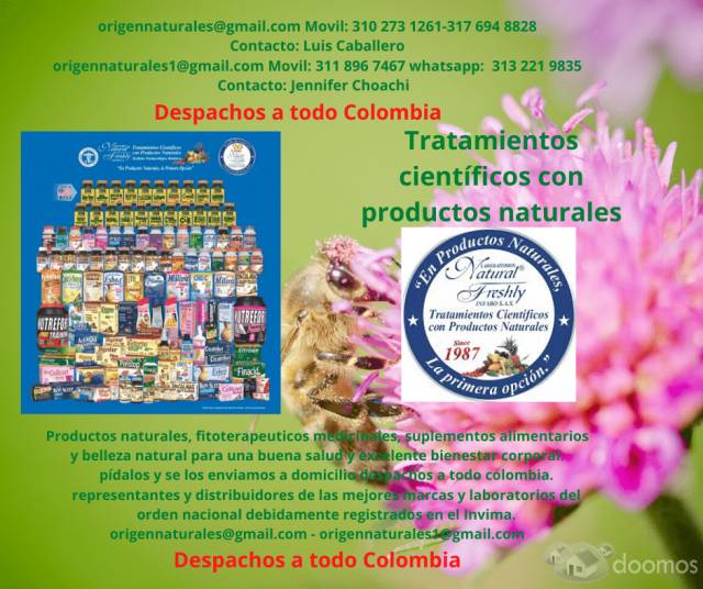 PRODUCTOS NATURALES - VIVE BIEN Y SALUDABLEMENTE