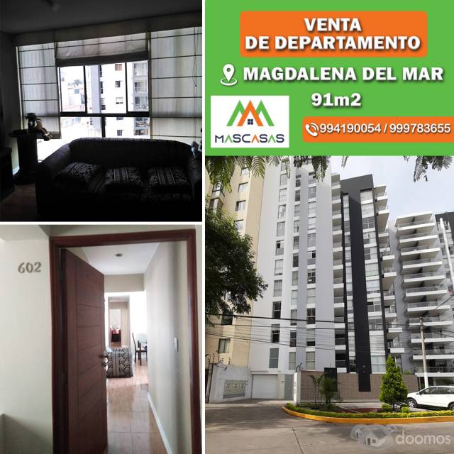 VENTA DE DEPARTAMENTO - MAGDALENA DEL MAR