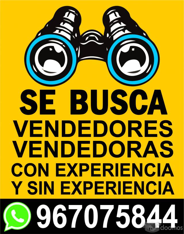 SE BUSCA VENDEDORES