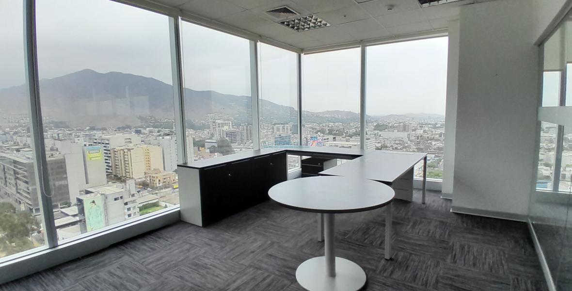 Oficinas Alquiler AV. El Derby - Piso 15 (amoblada) - SANTIAGO DE SURCO